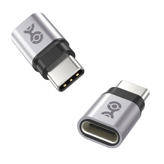 Cable Matters 2-Pack USB C Extender Adapter, Up to [4K@240Hz Video, 240W Charging, 40Gbps Data Transfer], USBC Female to USBC Male Adapter, USB Type…