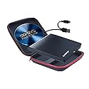 Synteryx External CD DVD Drive USB and Type-C, Portable Slim CD/DVD +/-RW Burner Reader Writer Player for Laptop Desktop PC Mac Windows Linux OS Apple