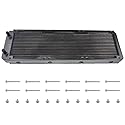 BXQINLENX 18 Pipe Aluminum Heat Exchanger Radiator for PC CPU CO2 Laser Water Cool System Computer 360mm(A)