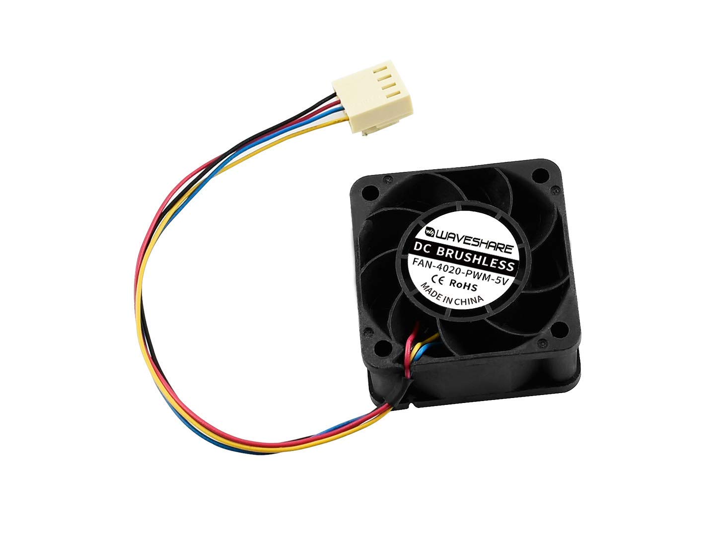 Dedicated DC 5V Cooling Fan Compatible with NVIDIA Jetson Nano Developer Kit and B01 Version PWM Speed Adjustment Strong Cooling Air Fan