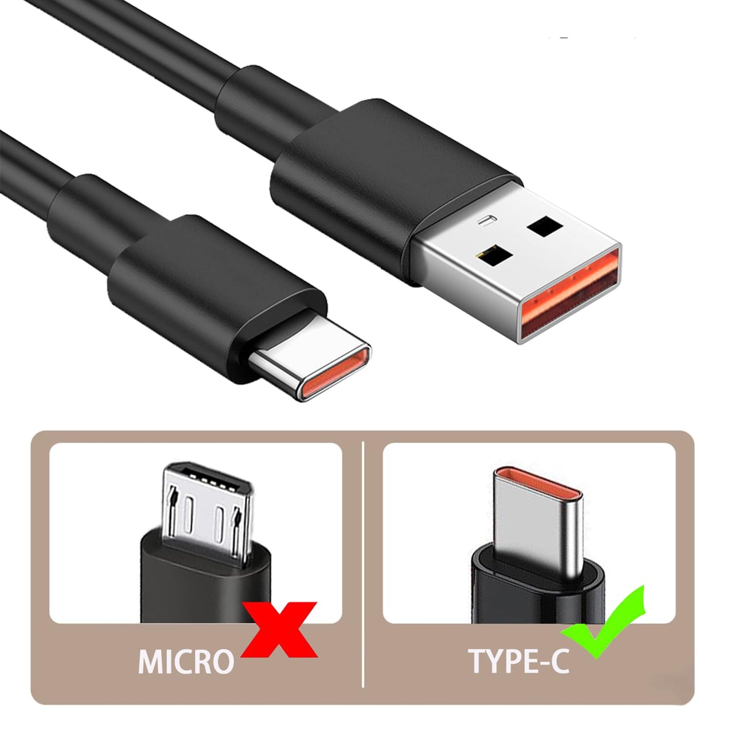 JMDDS USB-C Charge Cable Cord Fast Charger for New Beats Flex, Studio Buds, Fit Pro, Sony, JBL, Bose, Raycon & Other Rechargeable Earbuds, Ear Buds
