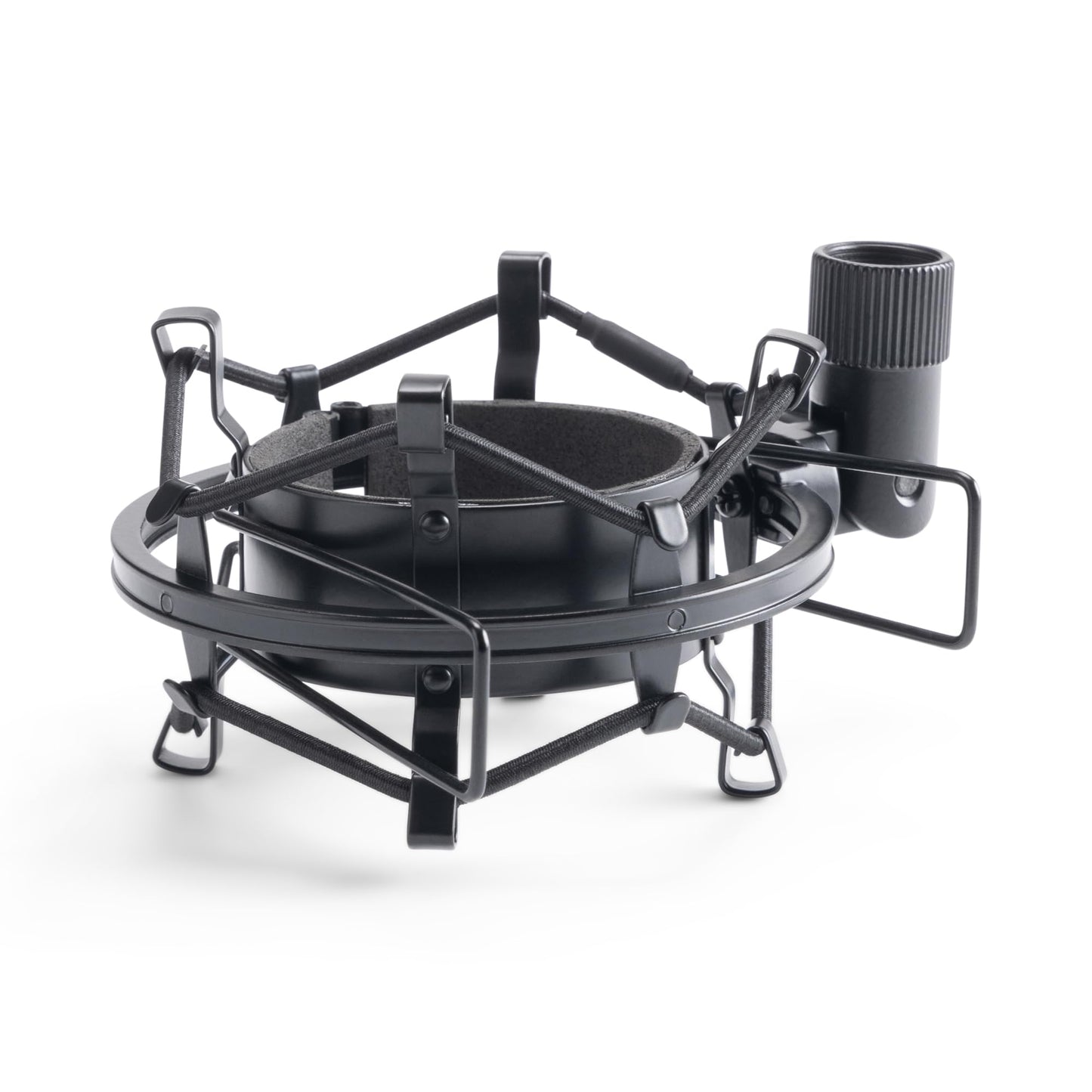 On-Stage MY430 Shock Mount for Studio Mics (55-60 mm) (Elastic Suspension Mount for Large-Diaphragm Condenser Microphones, Adjustable, Vibration