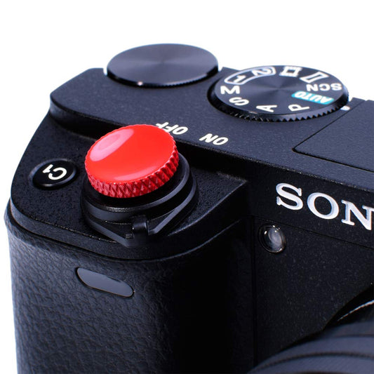 VKO Camera Soft Release Shutter Button Cap for ZV-1 ZV1 RX100M7 RX100M6 RX100M5 RX100M4 RX100M3 A6000 A6100 A6300 A6400 A7R A7S A7 Flat Surface