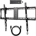 VideoSecu Tilt TV Wall Mount Bracket for Most 32 39 40 42 43 46 47 48 50 55 60 65 70 75 Inch Sanyo Samsung Sony Vizio LG Sharp TV wt9