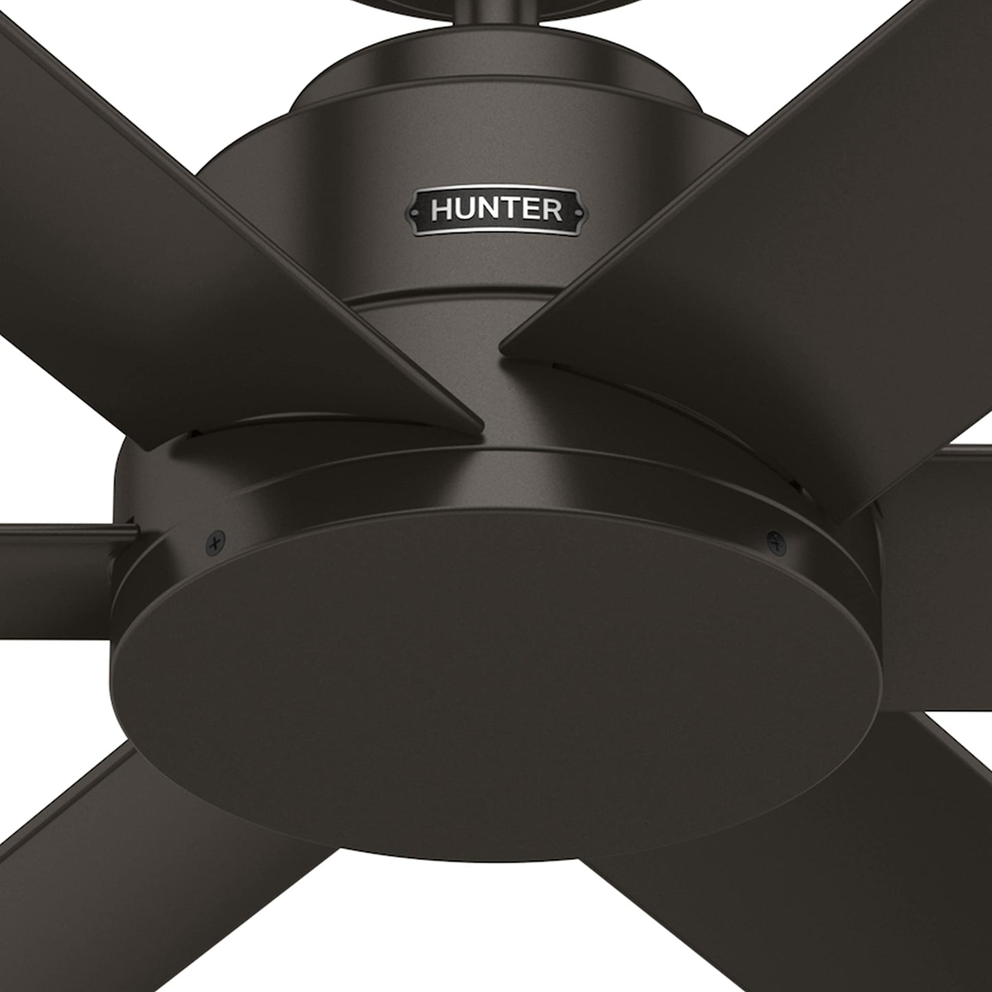Hunter Fan 44 inch Contemporary Premier Bronze Finish Outdoor Ceiling Fan with 6 Blades (Renewed)