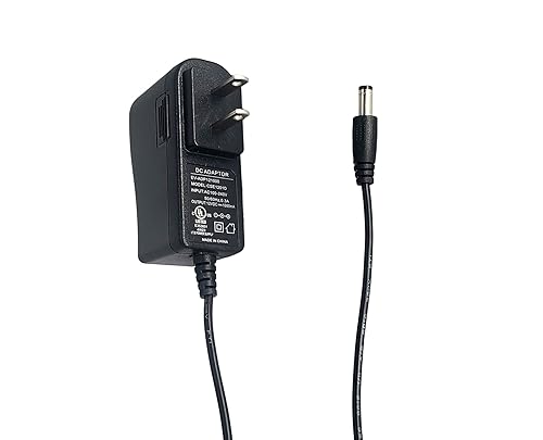 Evertech DC 12V 1 Amp 1000mA Wall Charger Power Supply Adapter for 12V Electronic Devices