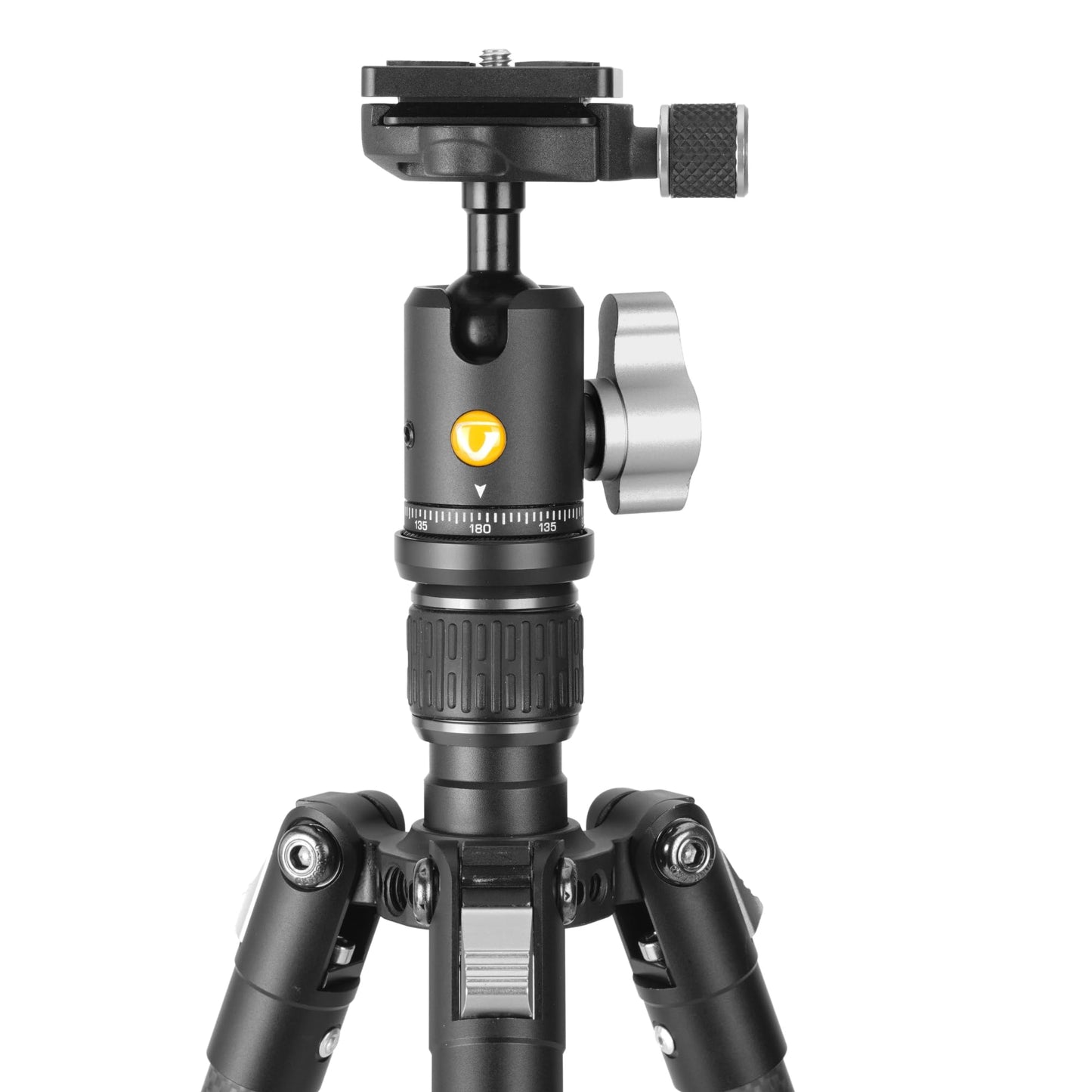 Vanguard Vesta GO 204CB Ultra Lightweight and Packable Carbon Fiber Travel Tripod with VEO BH-45 Ball Head