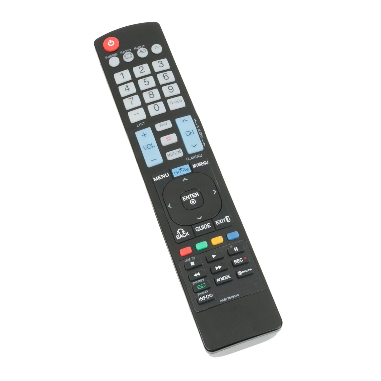 AKB73615319 Replace Remote Control fit for LG TV LED LCD HDTV 32LM6400 42LM6400 42LM6700 42LM7600 47LM6400 47LM6700 47LM7600 55LM6400 55LM7600