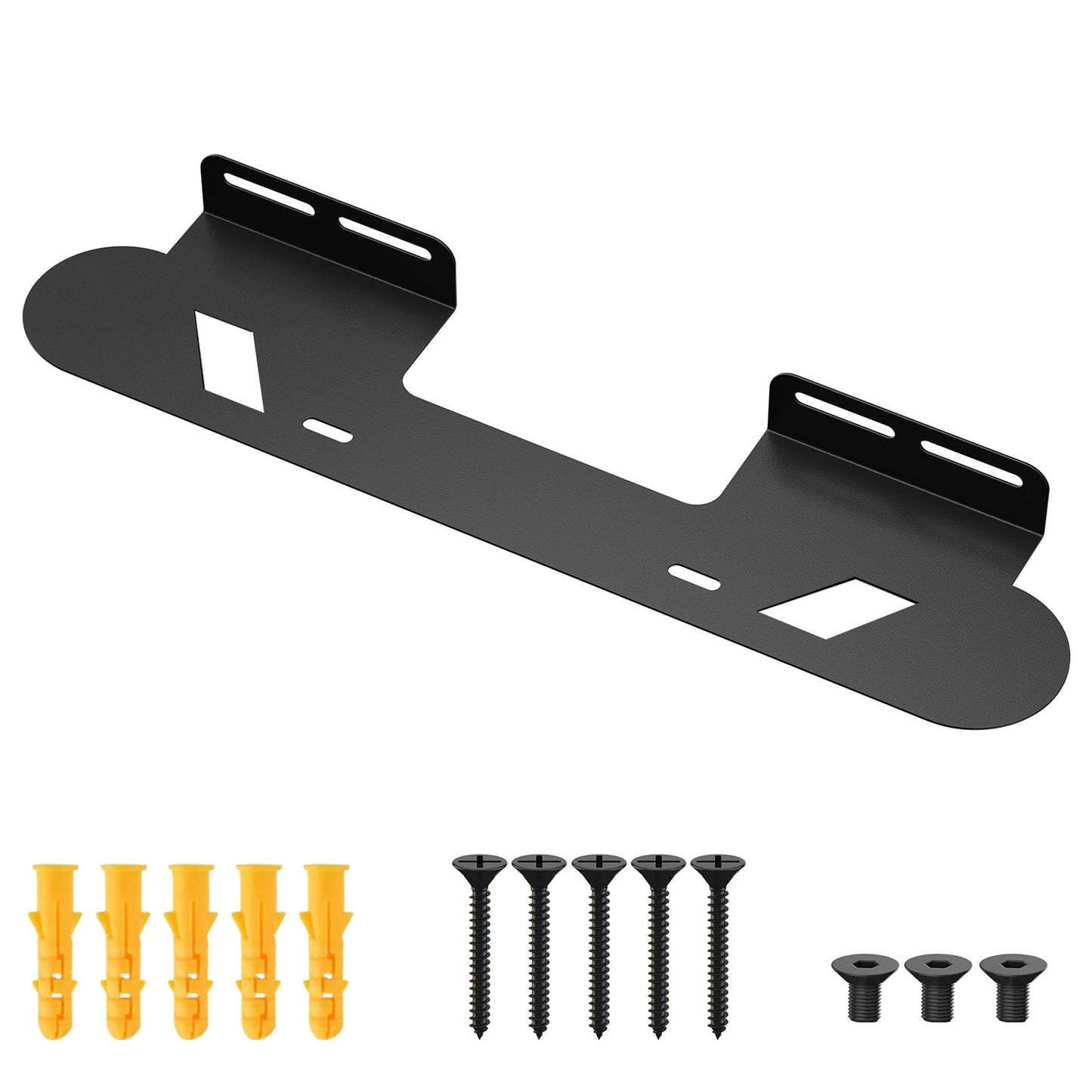 BYMECOST Soundbar Mount for Sonos Beam, Heavy Duty Wall Mount Bracket Compatible with Gen 1 & Gen 2, Sonos Beam Sound Bar Mounting Bracket Under TV or