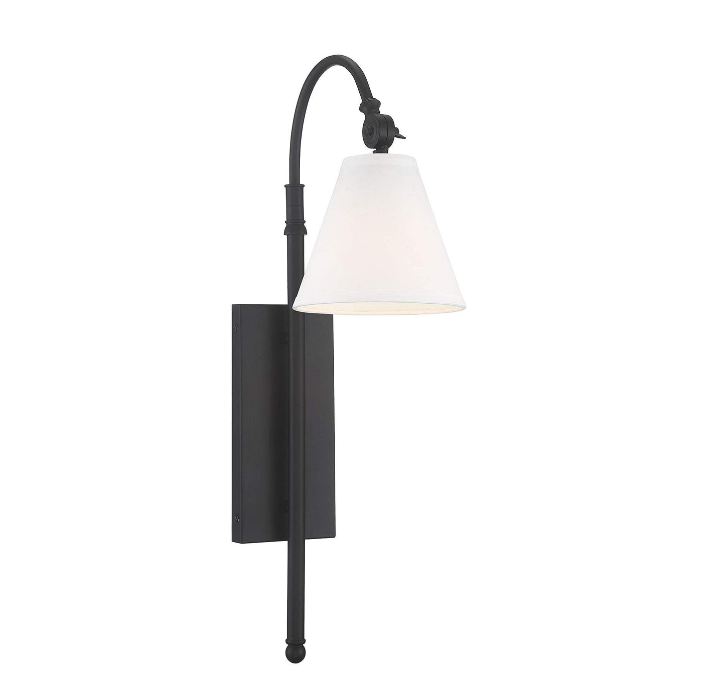 Savoy House 9-1201-1-44 Rutland Wall Sconce, 1-Light 60 Watts, Classic Bronze