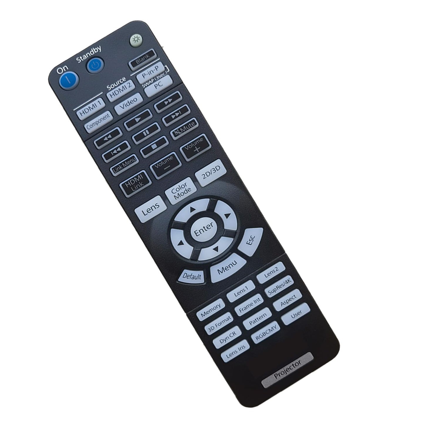 Greenafil Replacement Remote Compatible with EPSON Home Cinema 4000/4010 /4040 /5040UBe /5050UBe/Pro Cinema 4050