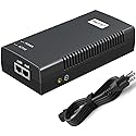 PROCET Gigabit PoE Injector 90W IEEE802.BT PoE Power Injector with 6KV Surge Protection for HD PTZ AI Camera, CCTV/IP Camera, UniFi U6 Enterprise