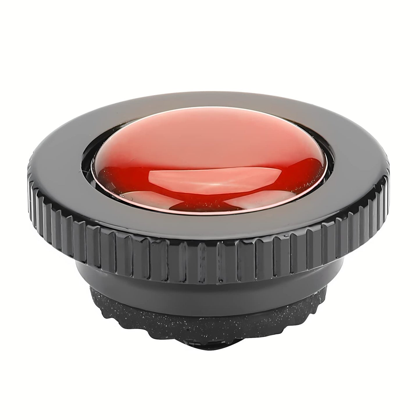 Acouto Quick Release Plate Mini Aluminium Alloy Camera Round Quick Release Plate Head 1/4 inch Screw for Compact Action Tripod Mounts Clamps Red