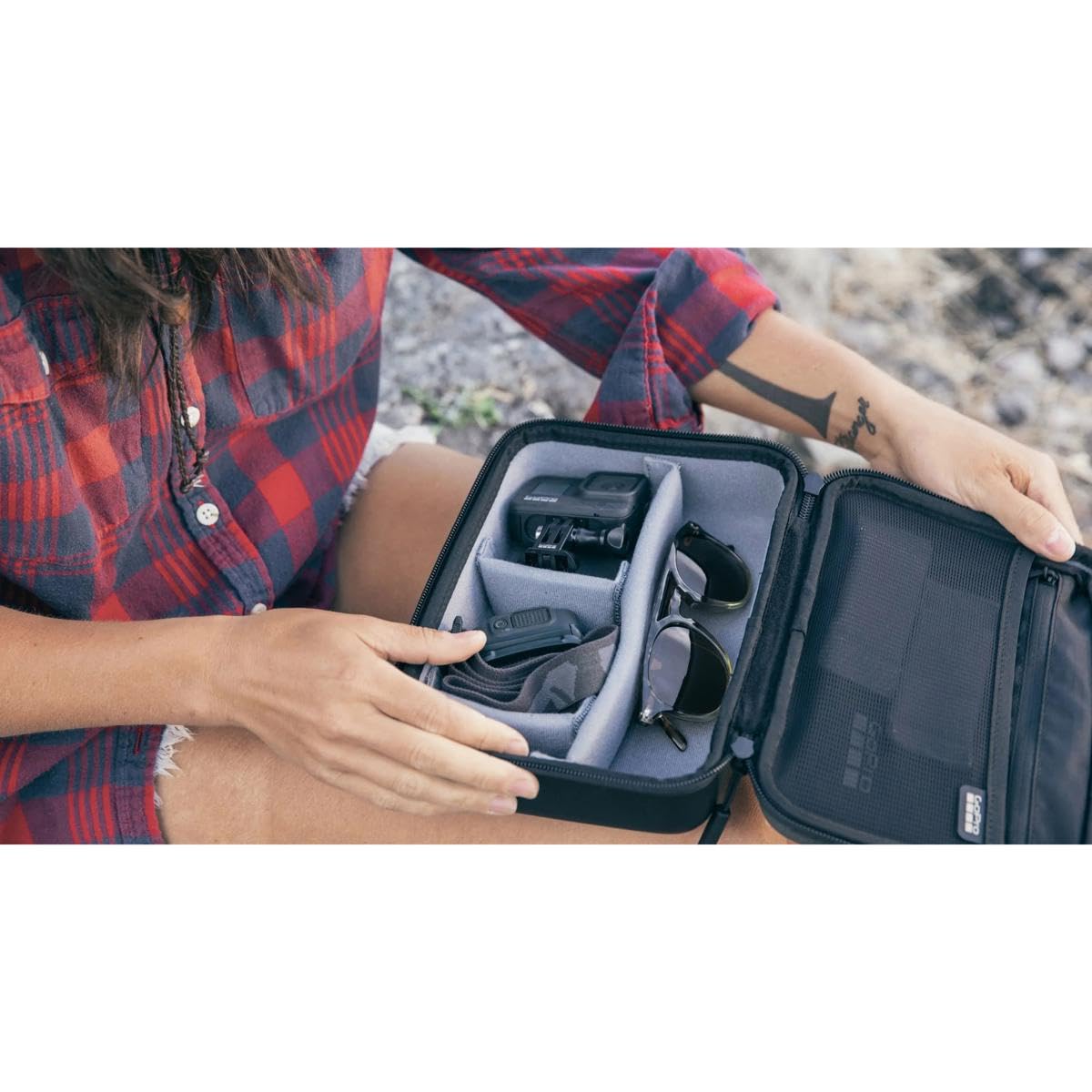 Casey (Camera + Mounts + Accessories Case) - Official GoPro Accessory (ABSSC-002),Black