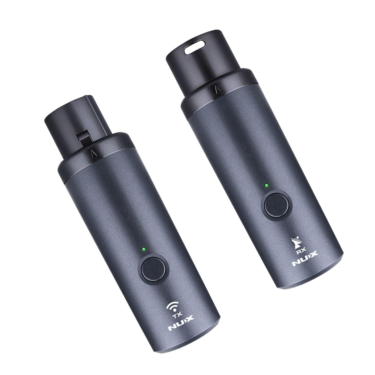 NUX B-3RC 2.4GHz Microphone Wireless System with Charging Case, Microphone Bundle, 24-bit/44.1kHz, Long Distance Transmission, Ultra-Low Latency, Long