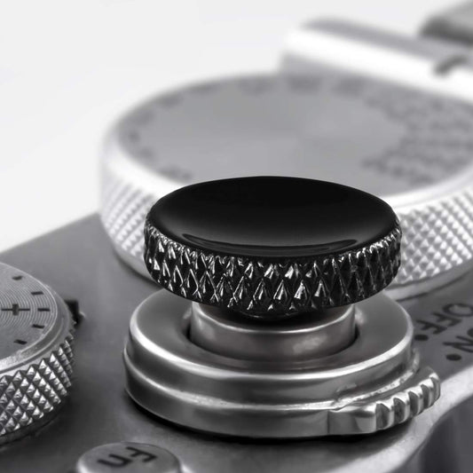 Fuji Shutter Release Button Accessories: Fujifilm Camera Soft Shutter Button - Black Shutter Button for Canon Nikon Leica Film X100V X100F Xt5 Xt4 Xt3