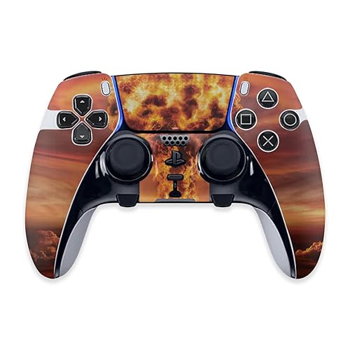 MightySkins Skin Compatible with PS5 DualSense Edge Controller - Fallout | Protective, Durable, and Unique Vinyl Decal wrap Cover | Easy to Apply