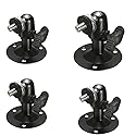 exgoofit Camera Bracket Mount Pack of 4 Metal Outdoor/Indoor Use Security Bracket for Oculus Rift Sensor, Arlo, Arlo Pro, CCTV Suvellicance System