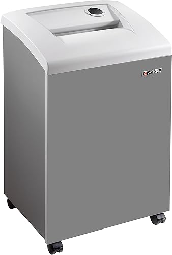 Dahle 40430 Paper Shredder, Micro Cut, P-6 Security, German Engineered, Jam Protection, Automatic Oiler, SmartPower, 9 Sheet Max, 30 Gal Bin