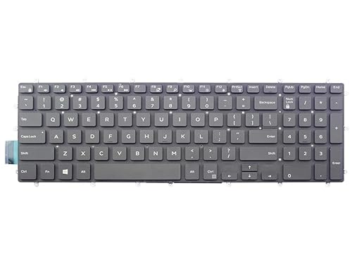 New US Black English Backlit Laptop Keyboard (Without palmrest) Replacement for Dell Latitude 3500 3590 Light Backlight