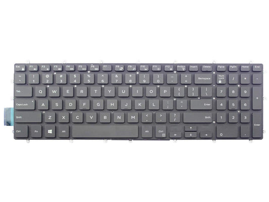 New US Black English Backlit Laptop Keyboard (Without palmrest) Replacement for Dell Latitude 3500 3590 Light Backlight