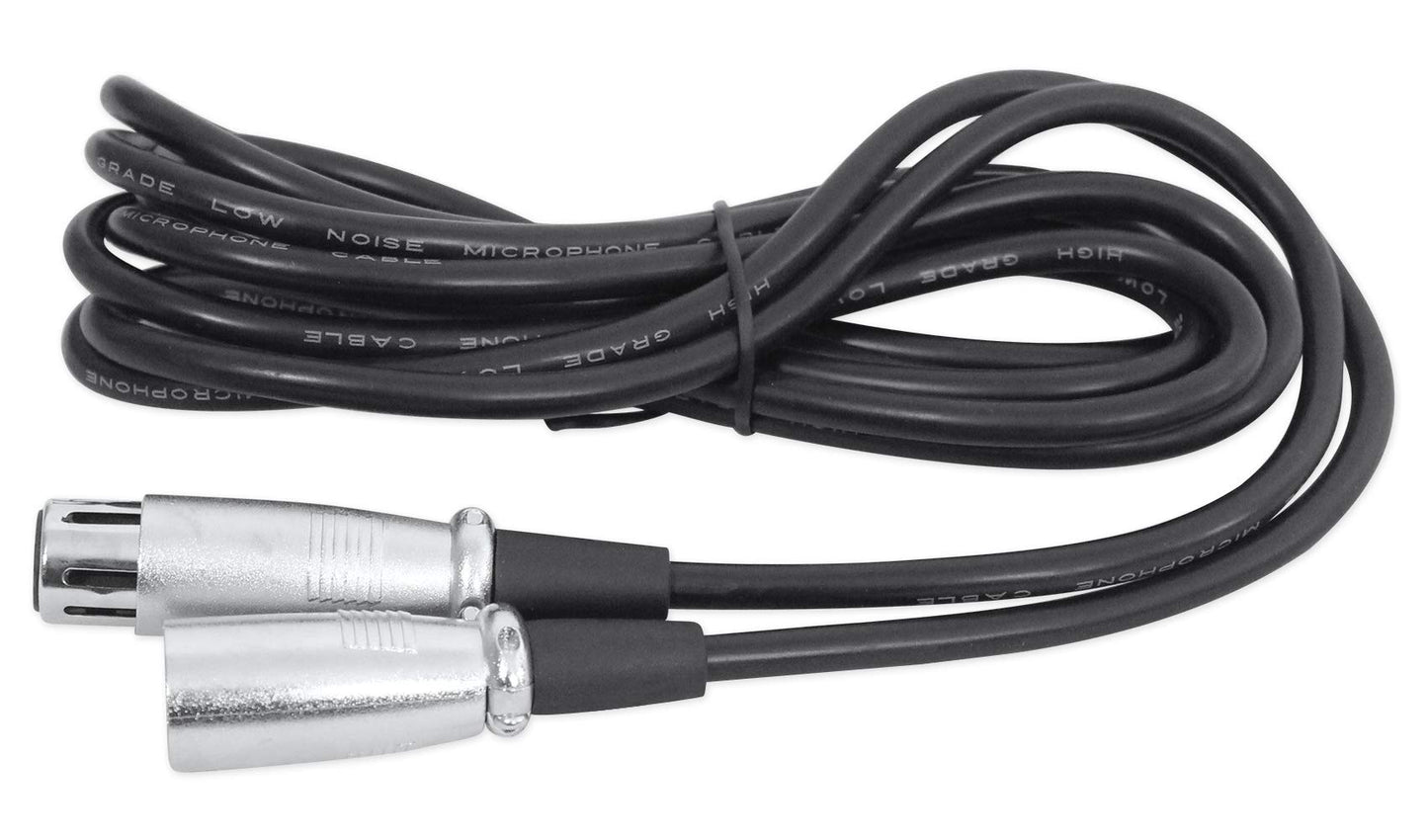 Rockville RCM01 Pro Studio Condenser Microphone, 200 Ohm, Cardioid Pattern, Metal Shock Mount, 30Hz-20kHz Frequency, XLR and 3.5mm Cables, for Vocals