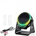Trail Tail Wireless Induction Speaker,Upgraded Wireless Charging,no Need Bluetooth Phone Holder,RGB LED Light,360° Rotation,Dog Paw Cable Protector,HD