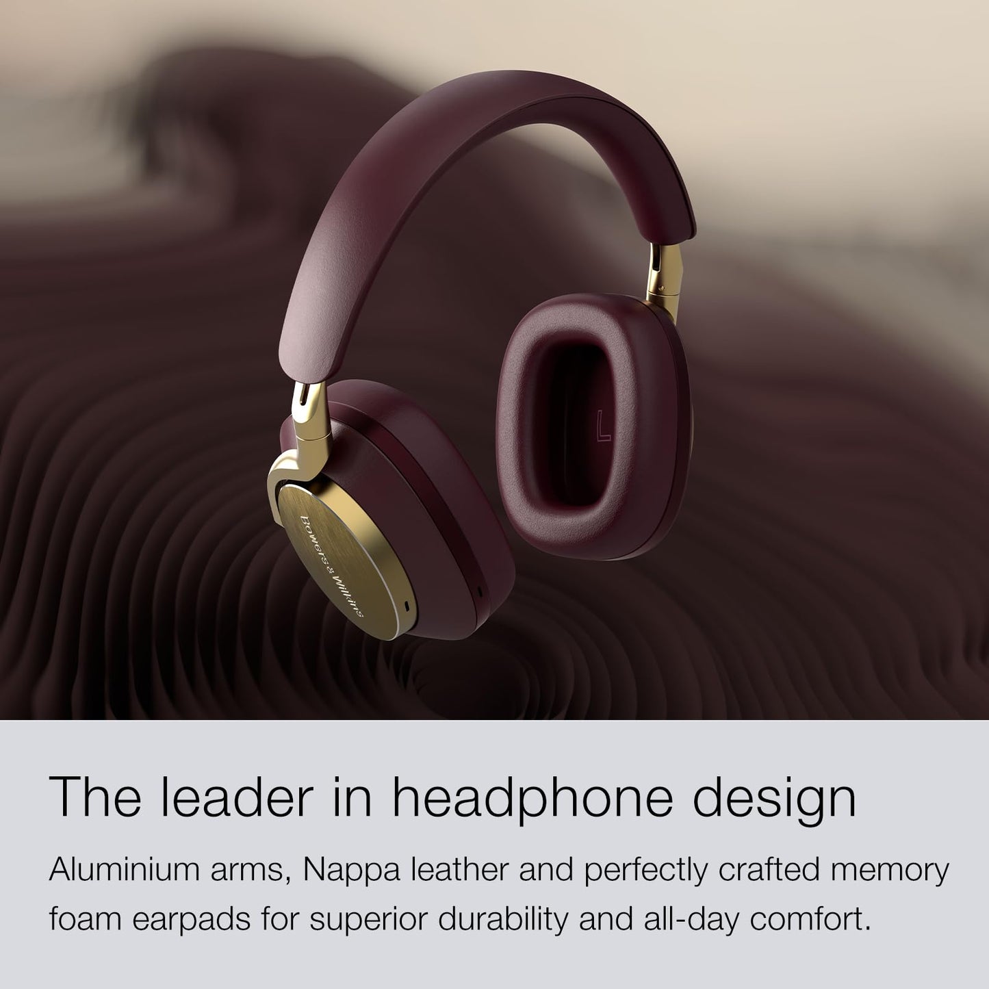 Bowers & Wilkins Px8 Over-Ear Wireless Headphones, Offers 7-Hour Playback on 15-Min Quick Charge, Black (Renewed)