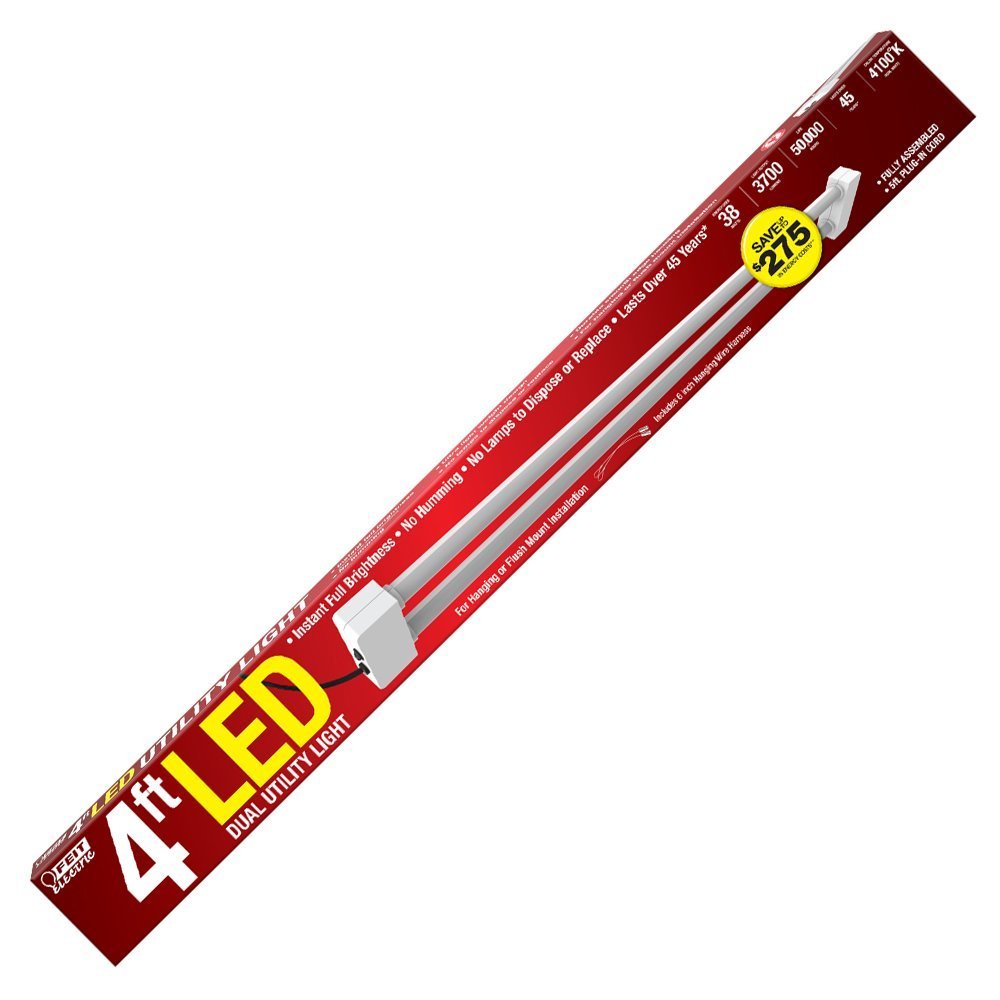 Feit 73991 2 Lamp 4-Feet Led Shop Light