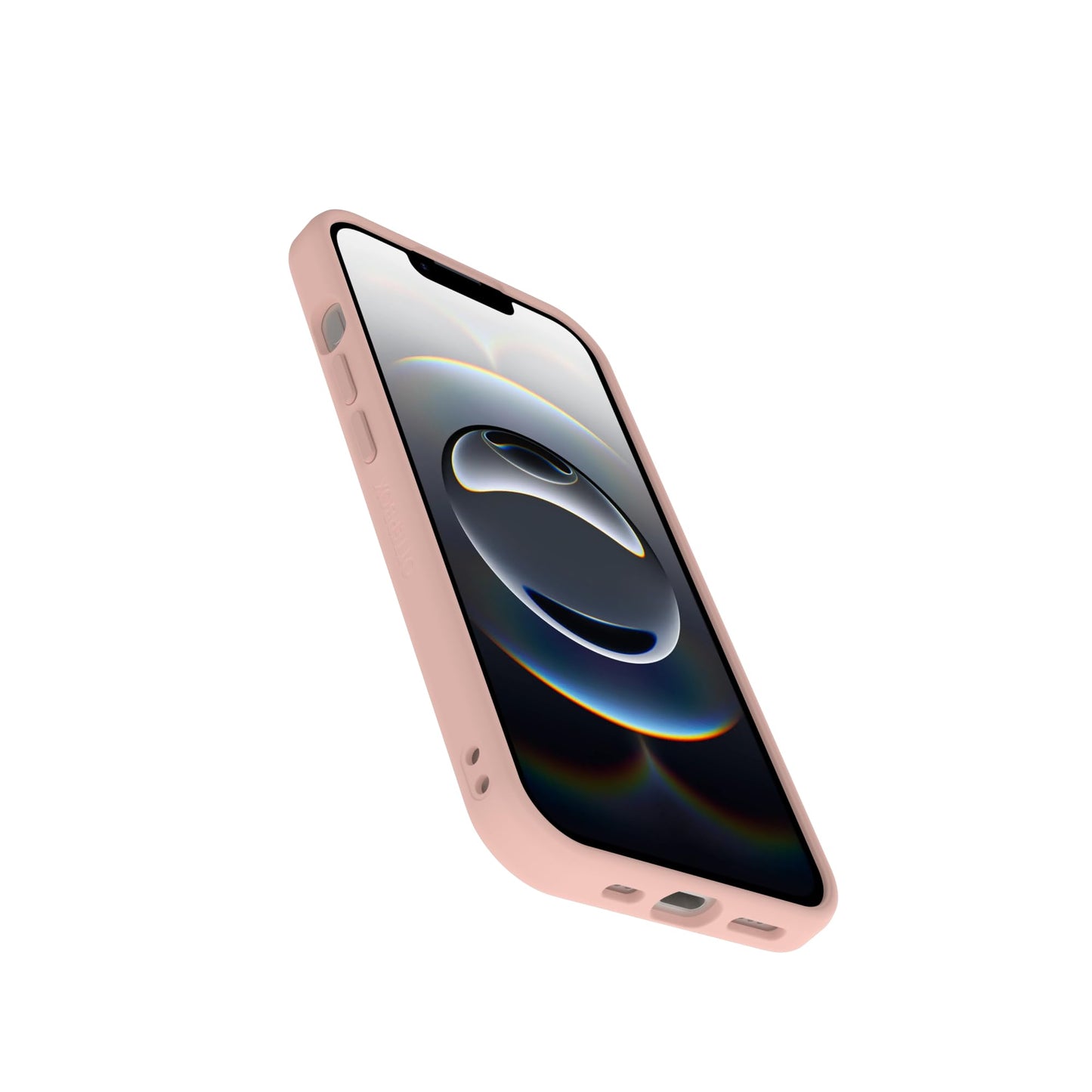 OtterBox iPhone 17e, 16e, 15, 14, & 13 Figura Series Case - Rose Smoke Pink - Aesthetic, Silicone Phone Cases, Protective Minimalist Design, MagSafe