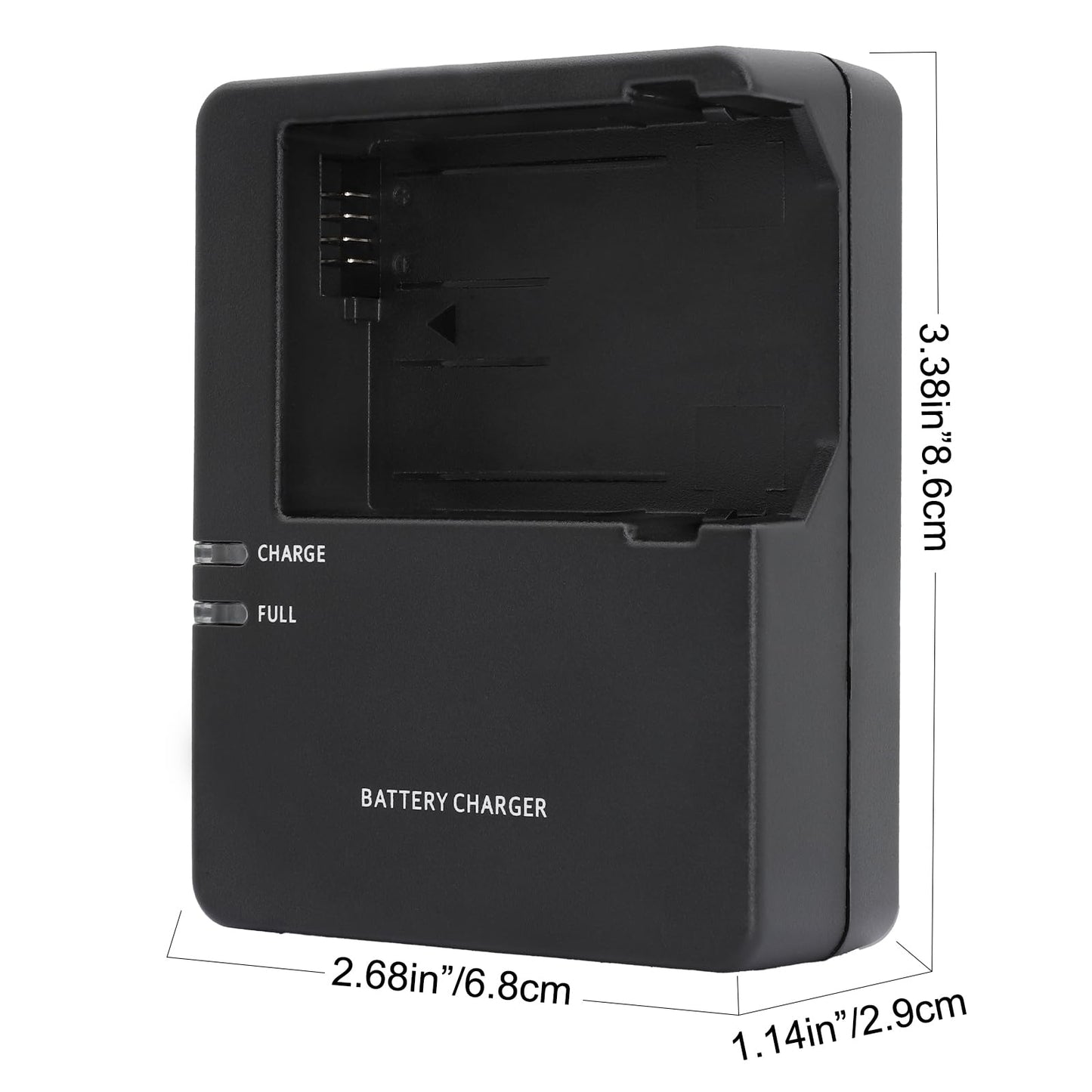 LP-E8 LC-E8 Quick Battery Charger for Canon LC-E8C LC-E8E Battery Compatible with Canon EOS Rebel T2i, T3i, T4i, T5i, 550D, 600D,650D,700D,Kiss