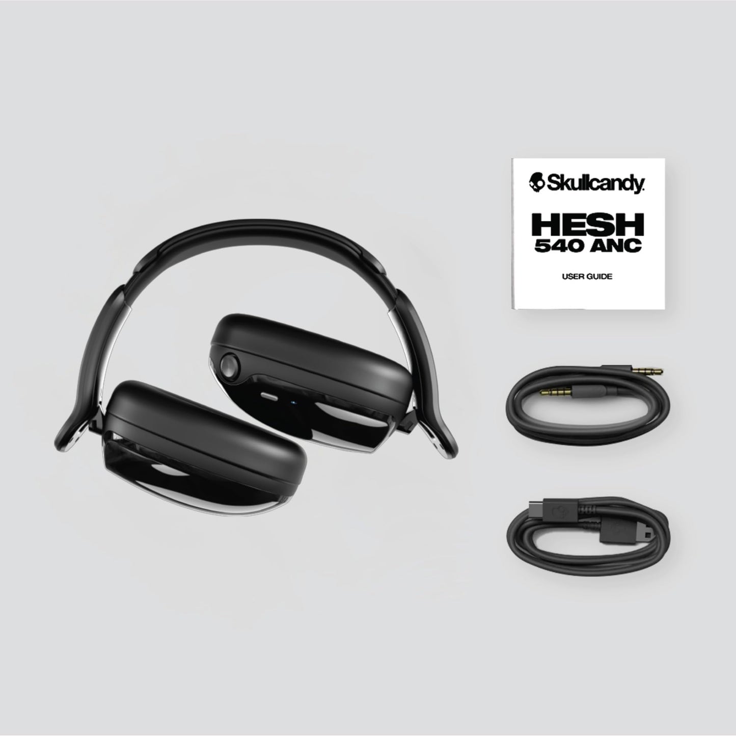 Skullcandy Hesh 540 ANC Wireless Over-Ear Bluetooth Headphones with THX Spatial Audio, Active Noise Cancelling, Personalized Sound, Up to 65 Hours…