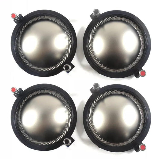 4PCS 8 ohms Diaphragm for AudioPipe APFD-320T-ND-VC, APFT-360T-VC Driver Compatible with PRV RPD3220Ti PRV D3220Ti D3220Ti-ND DE800 Driver