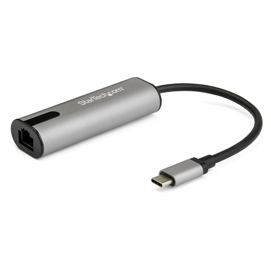 StarTech.com 2.5GbE USB C to Ethernet Adapter NBASE-T NIC - USB 3.0 Type C 2.5/1 Gigabit/100 Mbps Multi Speed Network/USB 3.1 Laptop to RJ45/LAN