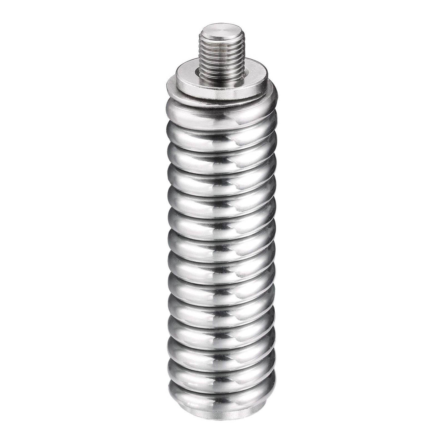 Bingfu CB Antenna Spring Heavy Duty Stainless Steel Compatible with Vehicle Truck Van RV Motorhome Matine Boat Mobile CB Radio Antenna Mount Up to 60"