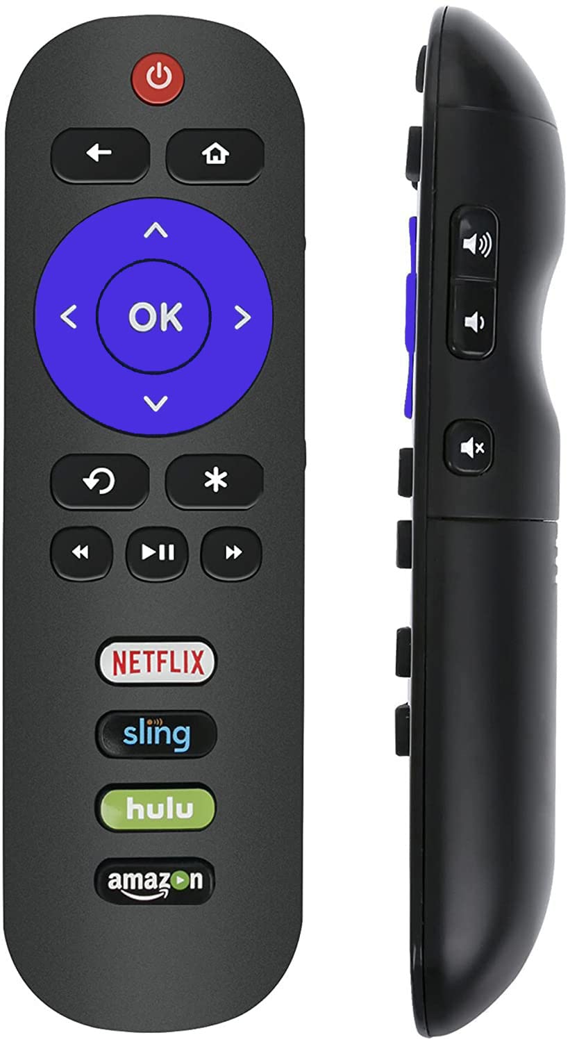 Universal Remote Control Compatible with All TCL Roku TV - No Pairing Needed