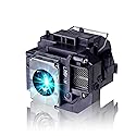 LMP-H ELP54/V13H010L54 Replacement Projector Lamp Bulb for Epson ELPLP54/ELPLP58/ELPLP56/ELPLP55 PowerLite Home Cinema 705HD EB-S7 S8 W9 W10/LW X7