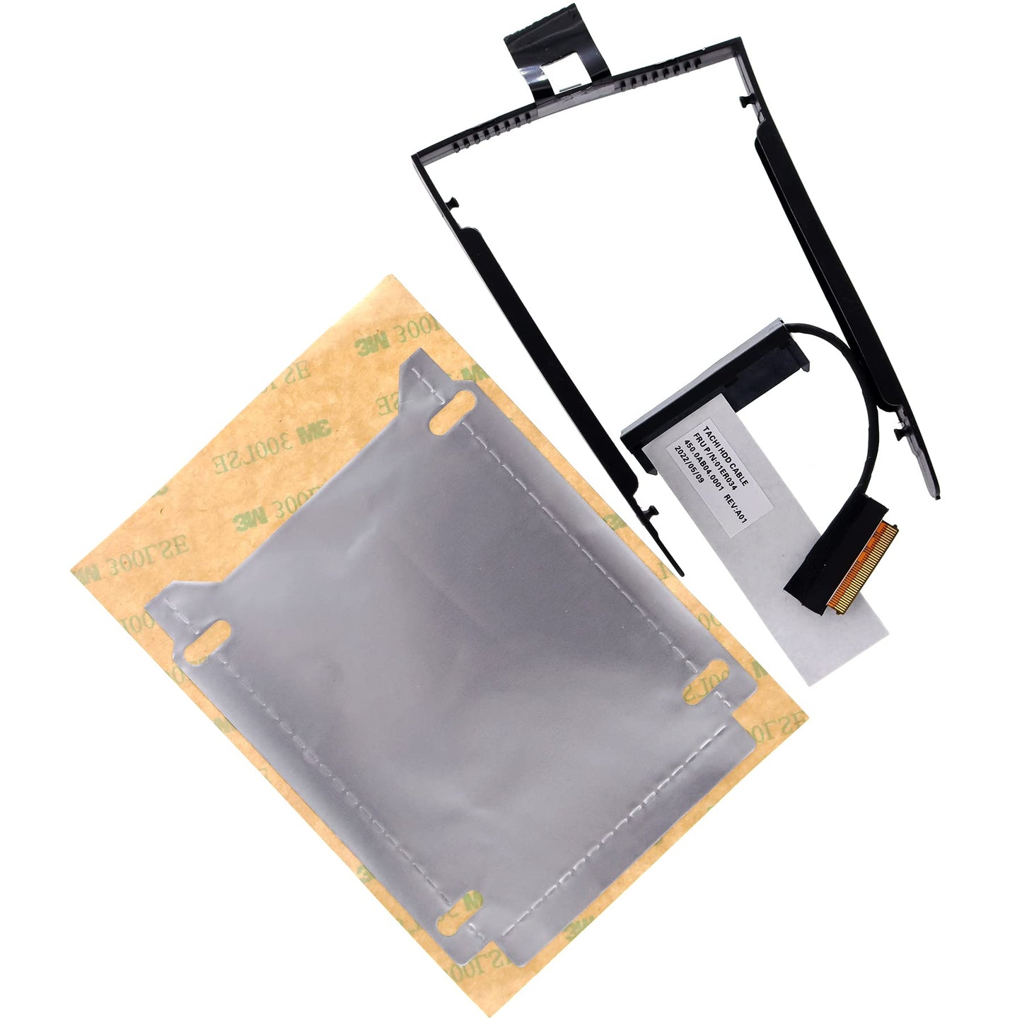 Deal4GO SATA Hard Drive Cable with 2.5" HDD Caddy Bracket 01ER034 450.0AB04.0001 Replacement for Lenovo ThinkPad T570 T580 P51s P52s