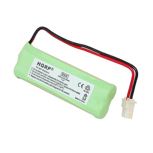 HQRP Phone Battery Compatible with Vtech BT183482 BT283482 89-1348-01 2.4V 400mAh NI-Mh