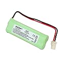 HQRP Phone Battery Compatible with Vtech BT183482 BT283482 89-1348-01 2.4V 400mAh NI-Mh