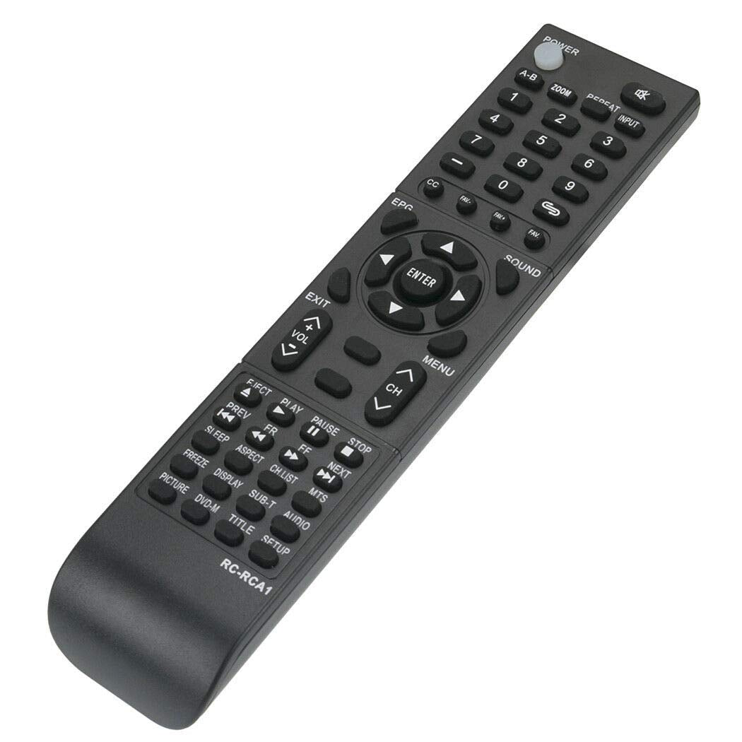 New RC-RCA1 Replace Remote Control for RCA TV LED50B45RQ RE20QP80 LED30B30RQ 40LA45RQ