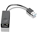 Lenovo 4X90E51405 Thinkpad USB 3.0 Ethernet Adapter for Compatible Lenovo Models