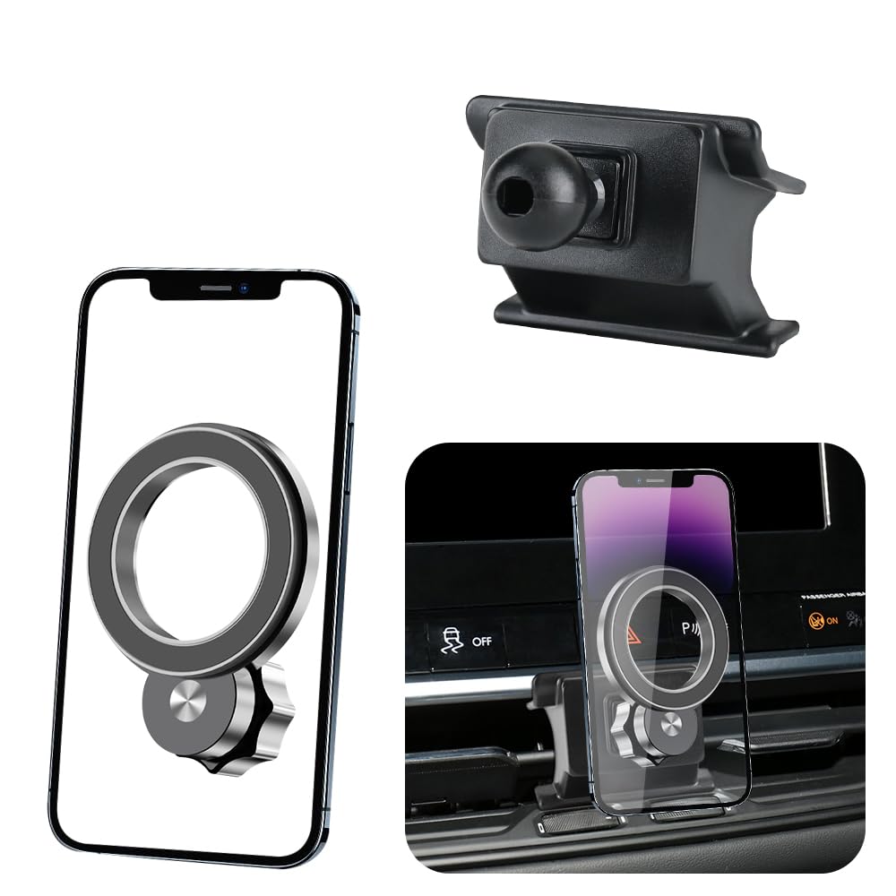 JIEZMO Car Magnetic Phone Mount for Jeep Compass 2022 2023 2024 2025 2026 Auto Interior Accessories Best Cellphone Holder Mobile Cradle Cell Phones