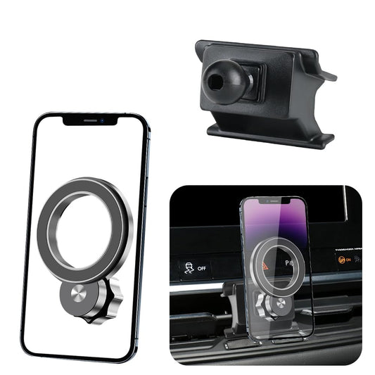 JIEZMO Car Magnetic Phone Mount for Jeep Compass 2022 2023 2024 2025 2026 Auto Interior Accessories Best Cellphone Holder Mobile Cradle Cell Phones