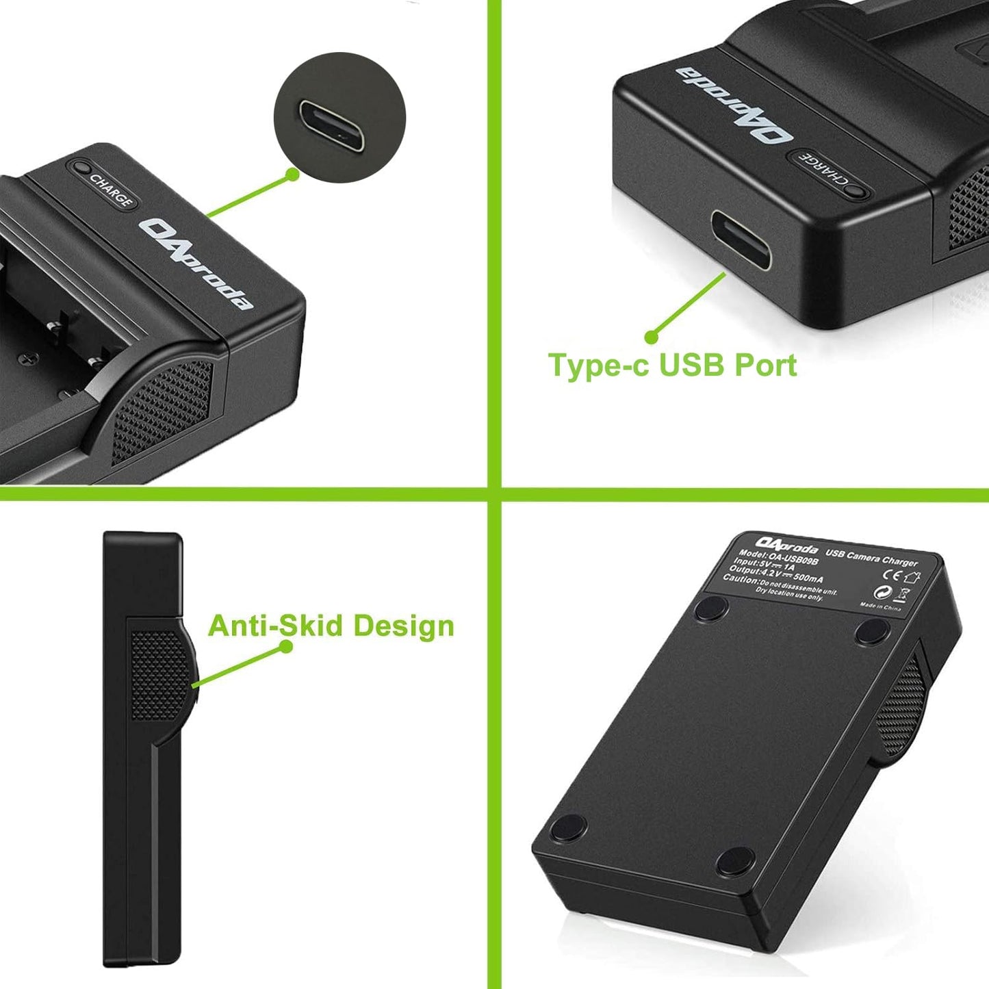 OAproda 2 Pack NB-11L Battery and Rapid Charger for Canon PowerShot SX420 is, SX410 is, SX400 is, A4000 is, ELPH 190 is, ELPH 180, Elph 360 HS, ELPH