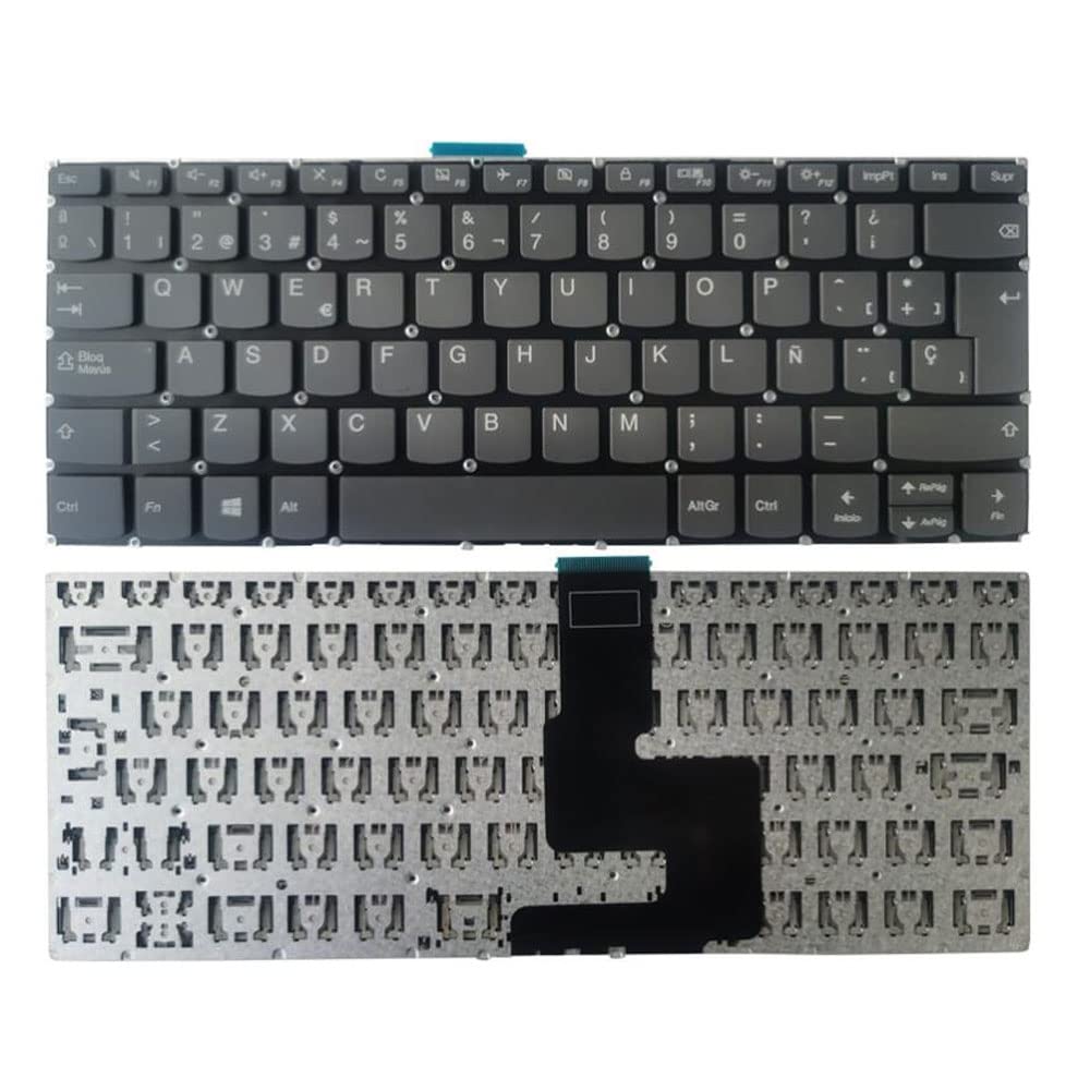 Laptop Keyboard Compatible for Lenovo IdeaPad V130-14IGM V130-14IKB V330-14IGM V330-14IKB V530S-14IKB Spanish Layout No Backlit