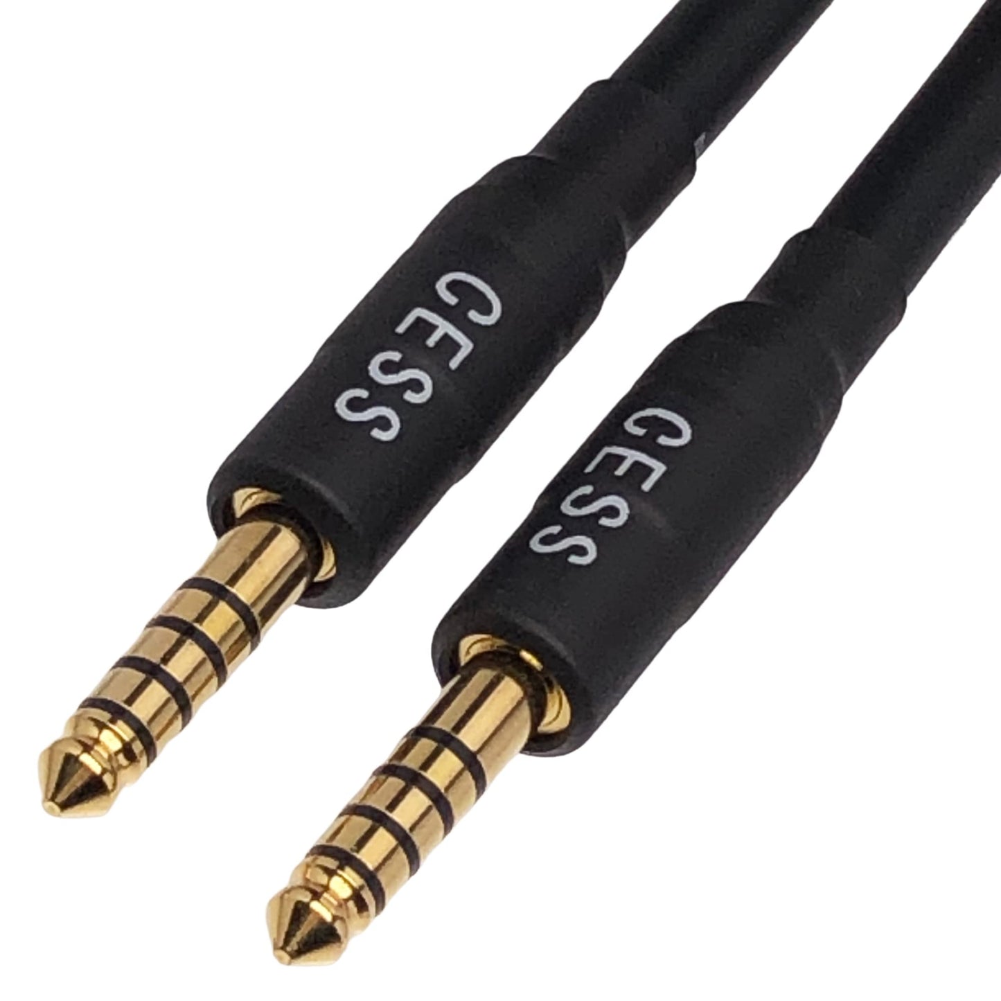 CNCESS CESS-248-6i 4.4mm Balanced Male to Male Cable - Shielded with Metal Connectors & Heat Shrink Protection, High-Fidelity Audio, Durable Design…