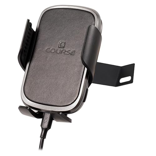 Course Motorsports DirectFit Phone Mount Automatic Gripping Wireless Charging Head and Car Phone Holder for Jeep Grand Cherokee WK2 (2011 - Present)