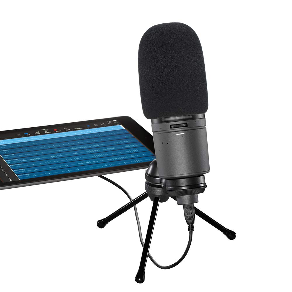 SUNMON Windscreen Foam Cover, Windscreen Pop Filter for Audio-technica AT2020 Condenser Studio Microphone,Compatible with AT-2035 AT-2050 ATR2500