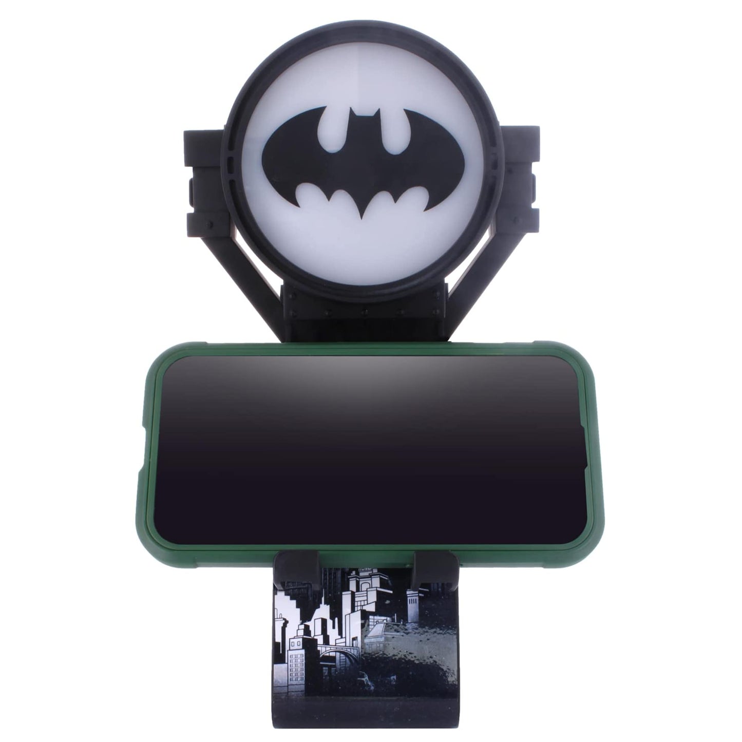 Exquisite Gaming LED Ikons: DC Comics Batman Bat Signal-Charging Phone & Controller Holder - Light Up Gaming Controller/ Mobile Phone/ Device Charging